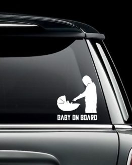 baby on board mandalorian